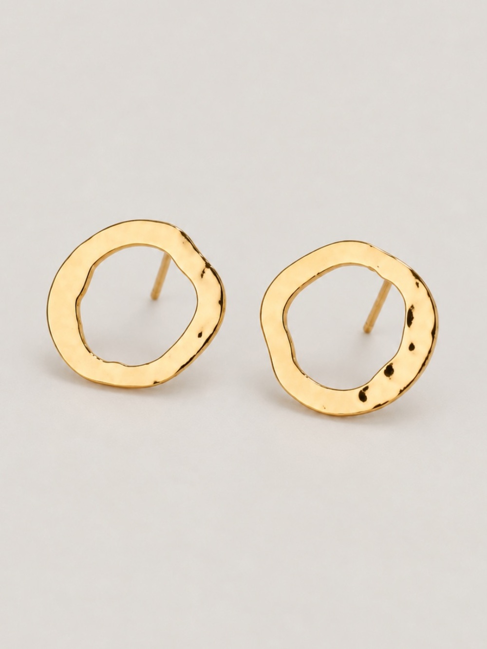 New! 14K Gold Plated Post Earrings (3046) NWOT